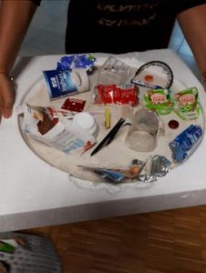 Nicht plastikfrei: Ergebnis einer Müllsammelaktion