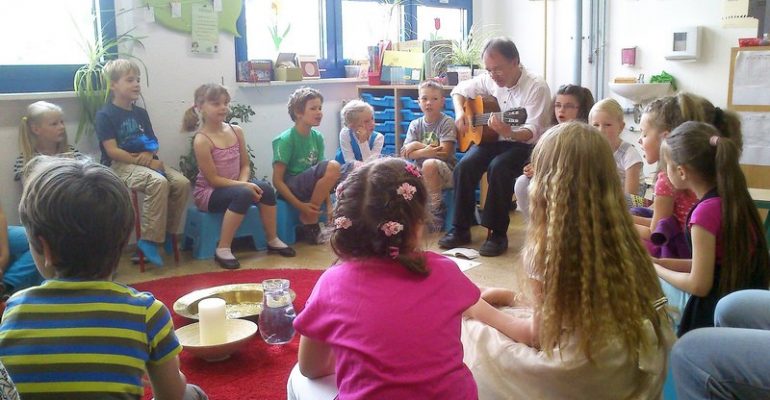 Förderverein gründet Schule - Evangelische Grundschule Halle - Nominiert für den Förderpreis 2017