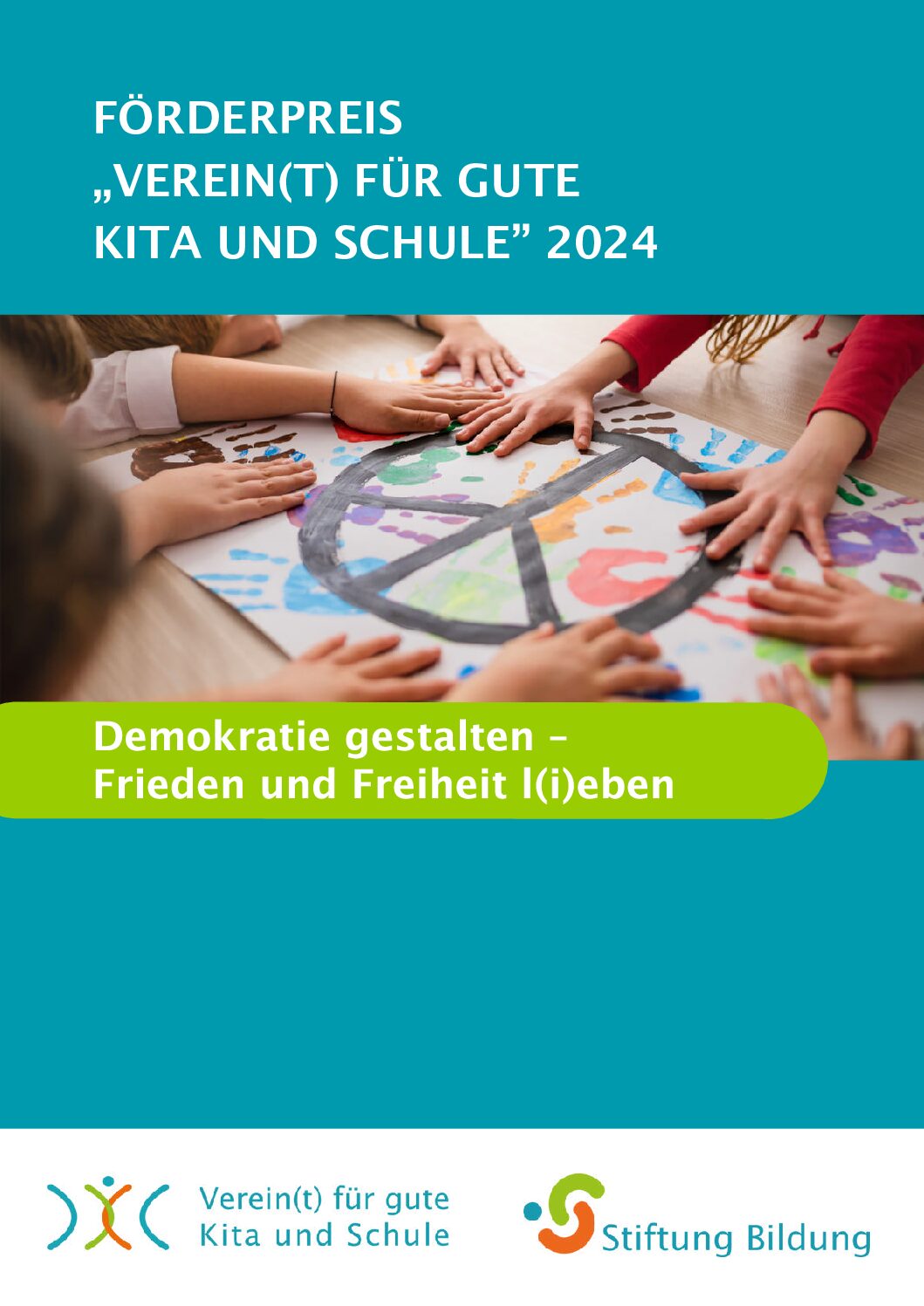 Vorschaubild Broschüre Förderpreis der Stiftung Bildung 2024