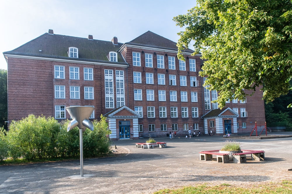 Die Gerhart-Hauptmann-Schule in Kiel Ellerbek