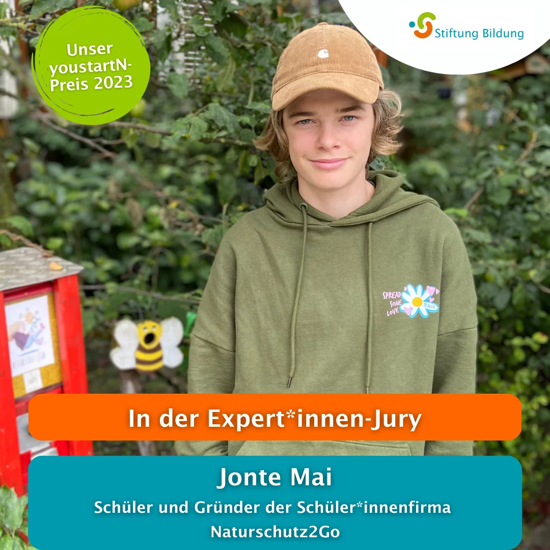 Jonte Mai - Jury für den youstartN-Preis 2023