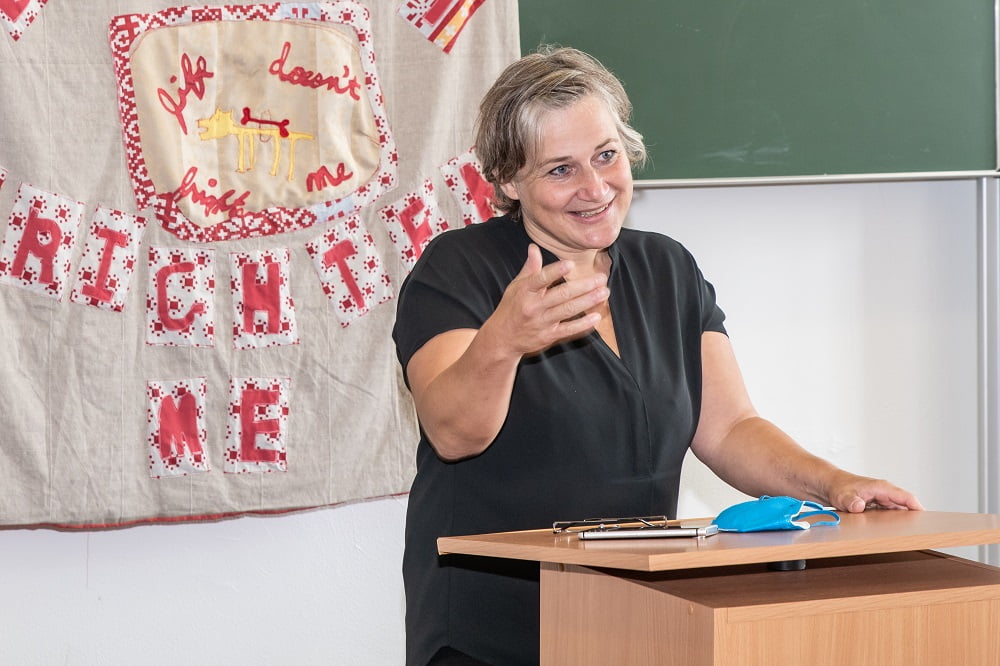 Katja Hintze, Vorsitzende der Stiftung Bildung