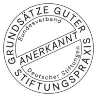 Logo der Grundsätze guter Stiftungspraxis - seriöse Spendenorganisation Stiftung Bildung