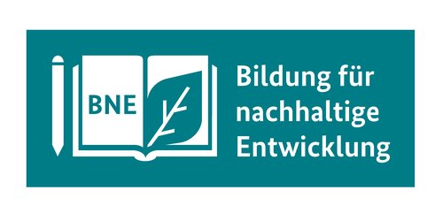 Logo Bildung für nachhaltige Entwicklung (BNE) mittelgroß