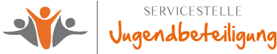 Logo der Servicestelle Jugendbeteiligung - Modellprojekt beteiligungsgerechte Schule