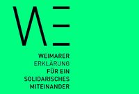 Logo der Weimarer Erklärung für ein solidarisches Miteinander - Partner der Stiftung Bildung