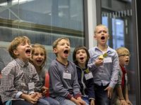 Erfolgsgeschichten - Patenschaft Kind: Kinder bei der Verleihung des Förderpreises der Stiftung Bildung 2018 (c) Marc Beckmann