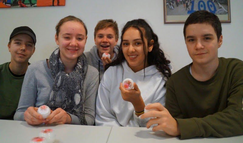 Jugendliche haben die Handcreme Skycream entwickelt - Ortenbergschule - Nominiert für den Förderpreis 2017