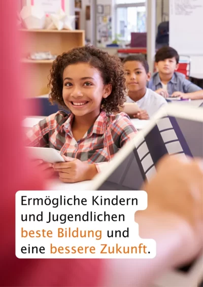 Schulkampagne So sieht beste Bildung aus 2