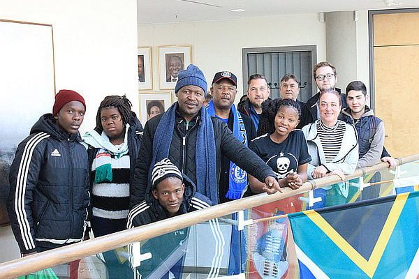 Schüler aus Bremen und Soweto
