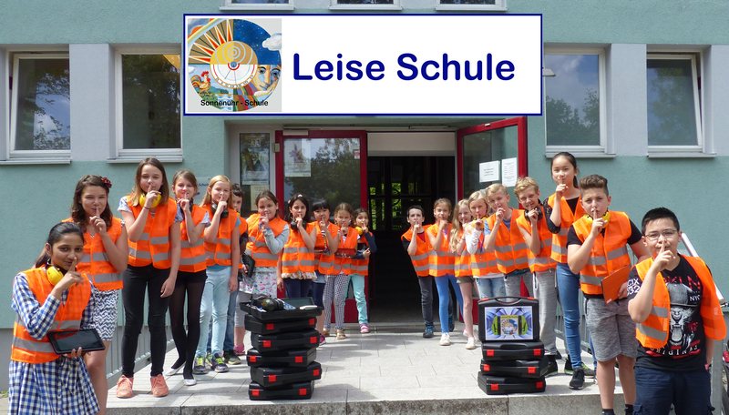 Schulprojekt "Leise Schule" - Sonnenuhrschule Berlin - Nominiert für den Förderpreis 2017