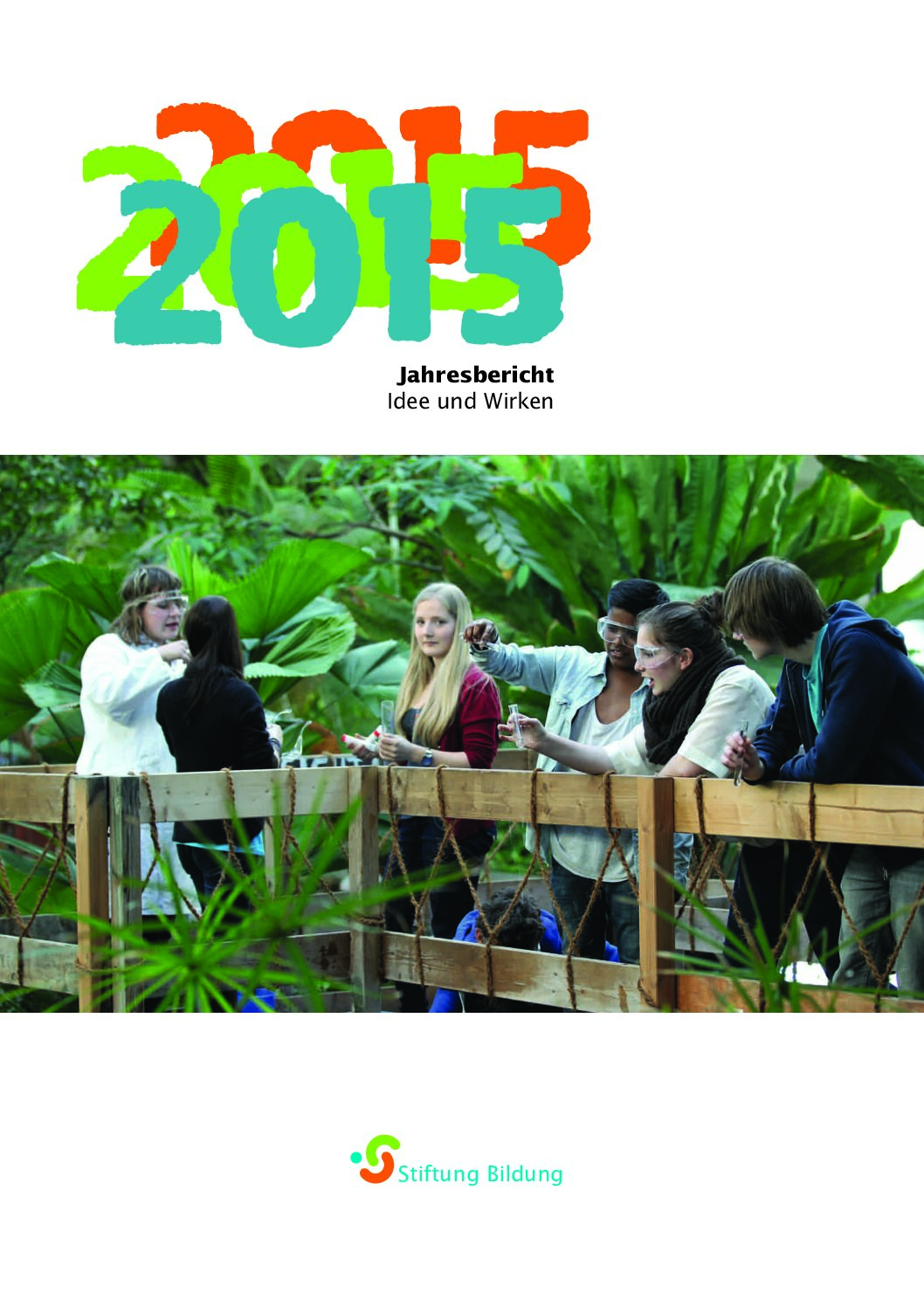 Vorschau auf den Jahresbericht 2015 der Stiftung Bildung als PDF-Datei