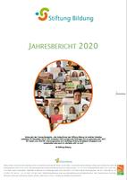 Vorschau auf den Jahresbericht 2020 der Stiftung Bildung als PDF-Datei