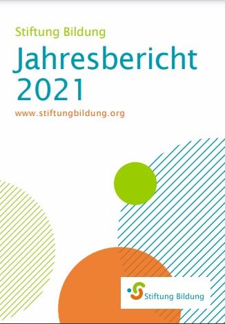 Vorschau auf den Jahresbericht 2021 der Stiftung Bildung als PDF-Datei